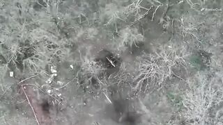 Combat work of drone operators of the Russian Armed Forces
