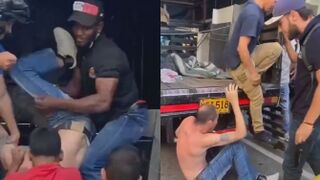 Thief Tried To Hide Inside The Truck