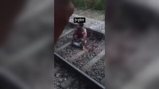 Man`s Hand RIpped Off By Train