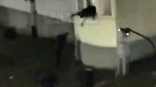 Conflict and brutal beating of a man in the city of Azin