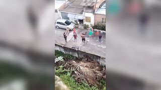 Son Grabs Stick and Nearly Kills Intruder Who Brutally Assaulted Grandma & Sister
