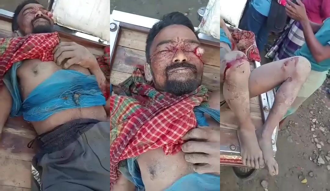 Villagers beat thief aftermath