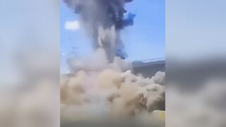US aerial bomb on a visit near Tehran