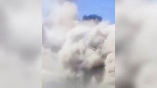 US aerial bomb on a visit near Tehran