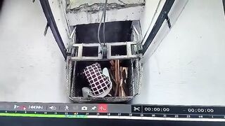 Down The Shaft He Falls