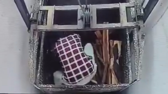 Down The Shaft He Falls