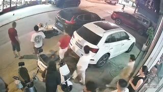 She Gonna Feel It Tomorrow: Chick Plows Into A Parked SUV