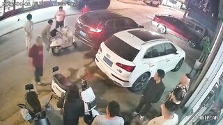 She Gonna Feel It Tomorrow: Chick Plows Into A Parked SUV