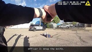 Drop The Knife! Violent Robbery Suspect Fatally Shot By Colorado Cop