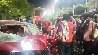 Aftermath Of A Deadly DUI Crash In India
