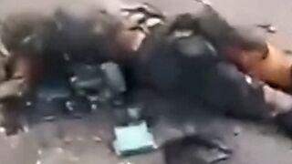 Destruction of advancing UA troops near Krasnoarmeysk