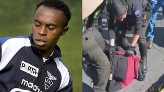 Ecuadorian former soccer player linked to robberies gets jumped during the arrest