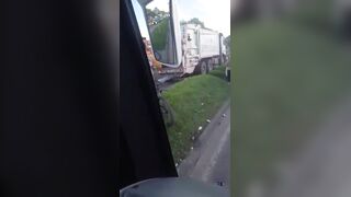 Motorcyclist Killed By Garbage Truck In Colombia