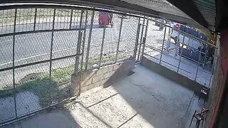 High-Speed Biker Slams Into Rickshaw And Dies Horribly