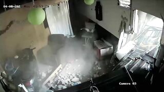 Construction Worker Pulverized Against House While Taking Lunch Break