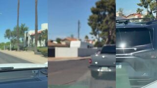 Woman rampages in the nude