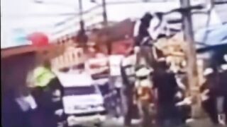 Two Injured After Elephant Goes On Rampage