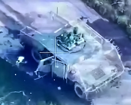 Humvee "crash test"