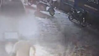 Driver deliberately mows down youths with SUV at high speed in road rage incident
