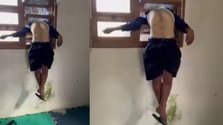 God’s Security System: Thief Strangled by Church Window