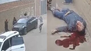 Gunmen Descend from Car and Execute Two Rivals in Brutal Shooting