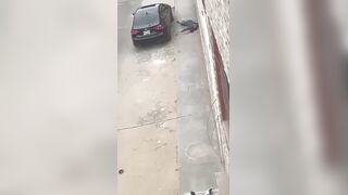 Gunmen Descend from Car and Execute Two Rivals in Brutal Shooting
