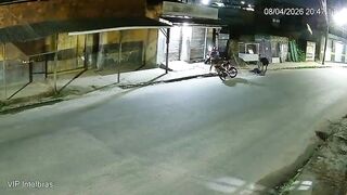 Motorcyclist Smashes Head-First Into Store Front – Left Fighting for Life