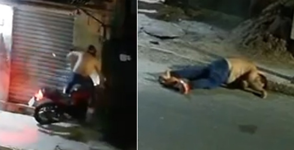 Motorcyclist Smashes Head-First Into Store Front – Left Fighting for Life