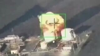 Attack on Ukrainian oil refinery.