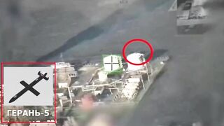 Attack on Ukrainian oil refinery.