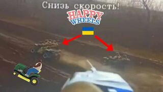Happy Wheels VS Russian drones.