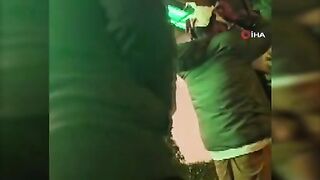 Man Throws Ex's Boyfriend to the Ground and Repeatedly Smashes His Head with a Rock