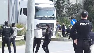 Drugged Man Stabs Himself Before Being Shot By Police In Turkey