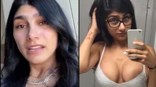 Why's This Harlot Mia Kahlifa Crying now.