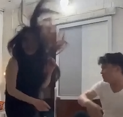 Man in China beats his wife
