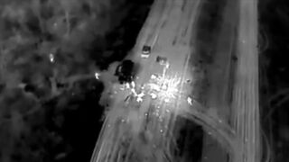 "Baba Yaga" drone eliminates military truck full of Orcs (4 dead, 14 injured)