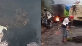 The Ghost Driver: Man Burned To A Crisp After Fiery Crash