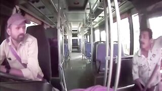 CCTV Captures Savage Attack on Bus Driver After Scooter Cuts Him Off
