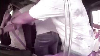 CCTV Captures Savage Attack on Bus Driver After Scooter Cuts Him Off
