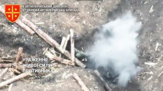 Extermination of Russhits by the 47th Brigade.