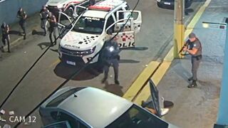 3 Suspects Dead,One Officer Killed After Armed Confrontation During Traffic Intercept