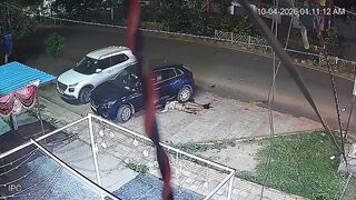 Fatal Agra Crash: Speeding Car Kills Biker Kapil On The Spot