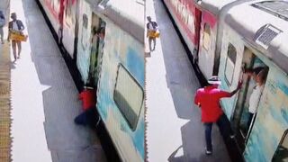 Man Slips While Trying To Board Golden Temple Train, Splits Into Two Pieces