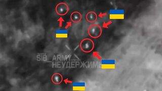 15 Ukrainians killed in a failed assault.