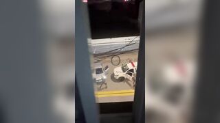 3 Suspects Dead,One Officer Killed After Armed Confrontation (New Angle)
