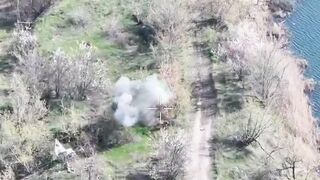 Russhits executed their POWs using drones.