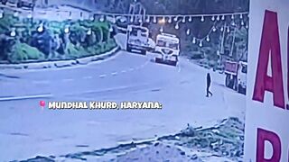 Woman Throws Herself Under The Moving Bus