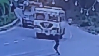 Woman Throws Herself Under The Moving Bus