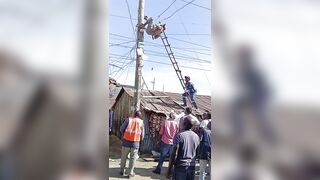 Man Trying to Illegally Connect Electricity Gets Electrocuted