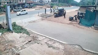 Karnataka Horror: Speeding Omni Van Flips and Mows Down Family
